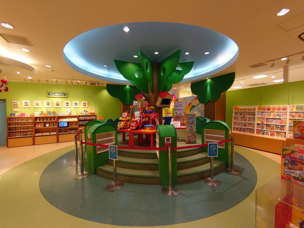 アンパンマンショップの全景