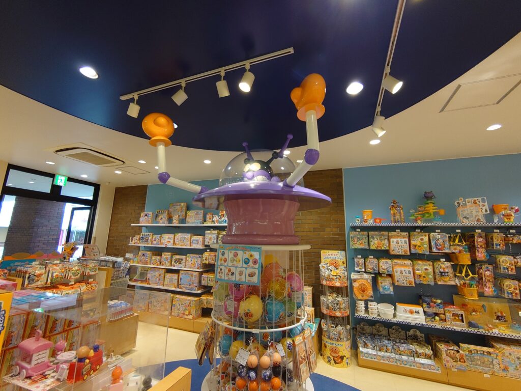 アンパンマンショップのバイキンマン