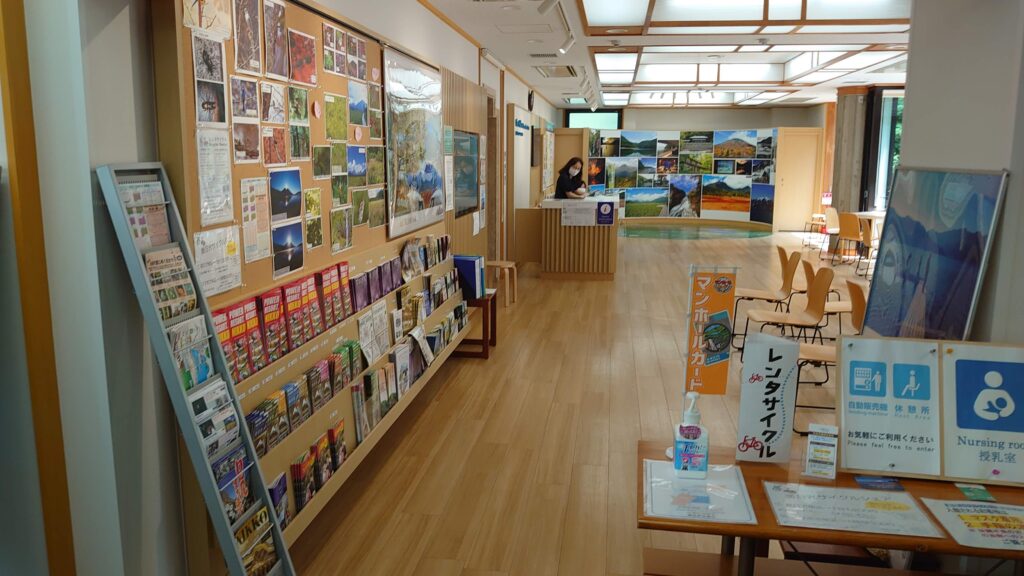 レンタサイクル受付