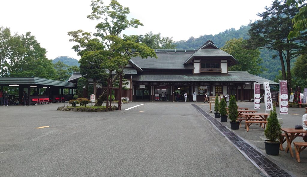 華厳の滝の広場