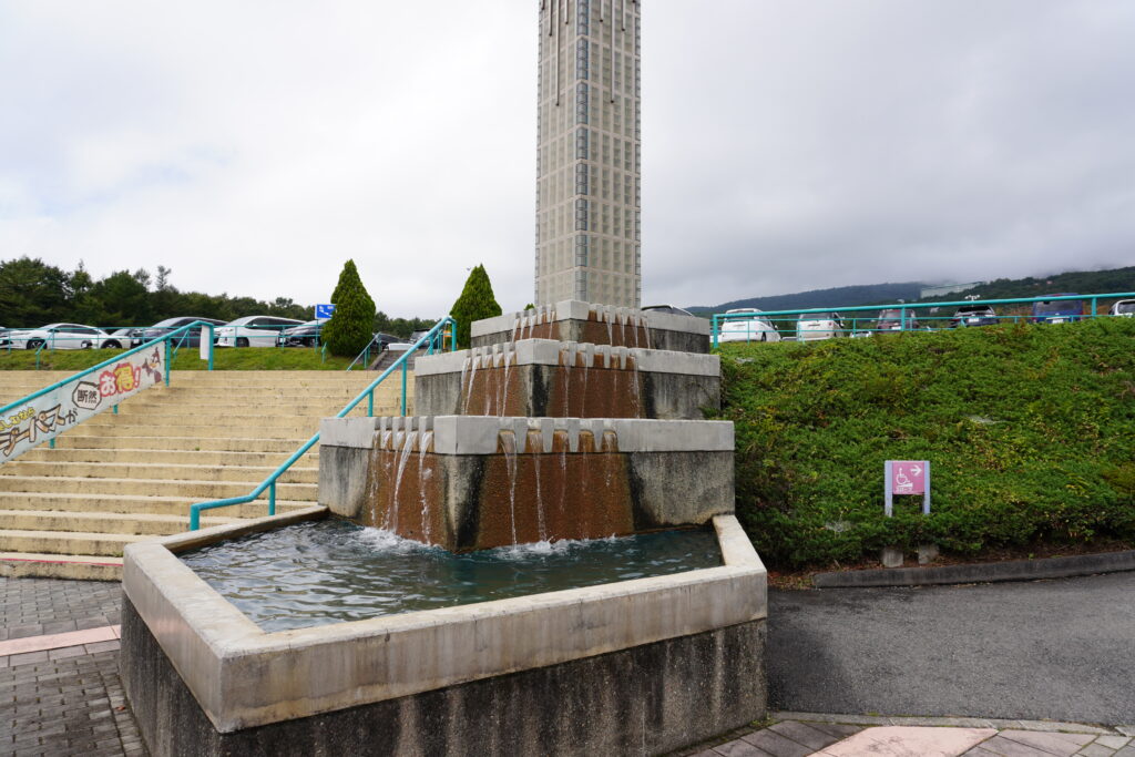 那須ハイランドの噴水
