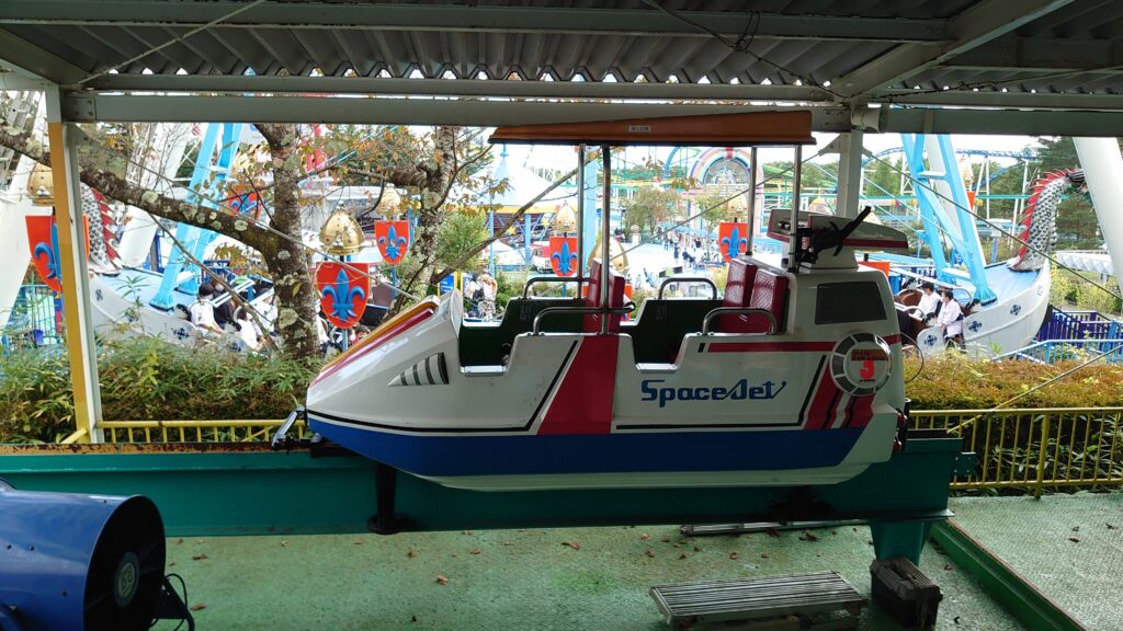 スペースセットの乗り物