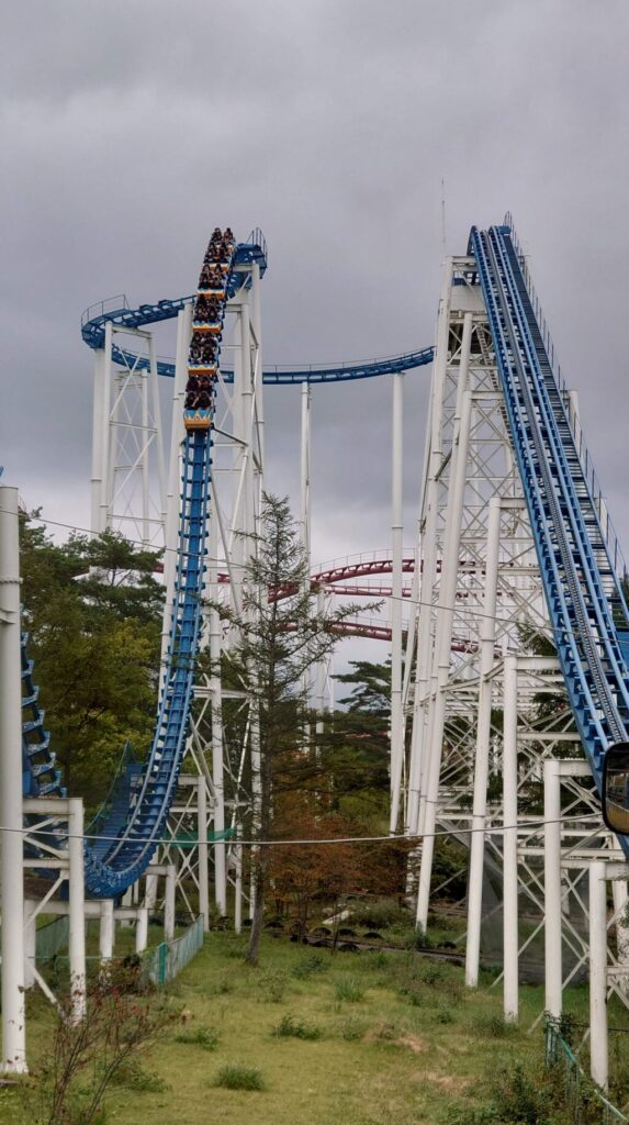 ビックバーンコースターの急降下