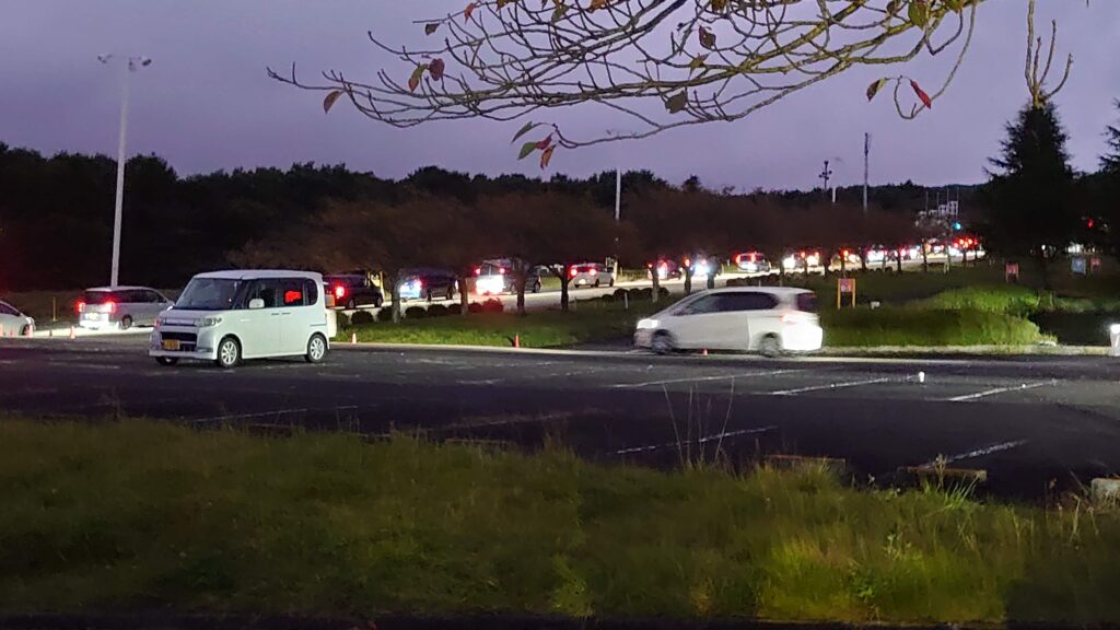 那須ハイランドパーク出るときは渋滞