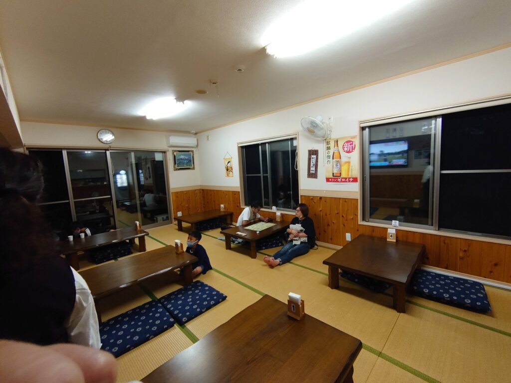 金ちゃん温泉の休憩処