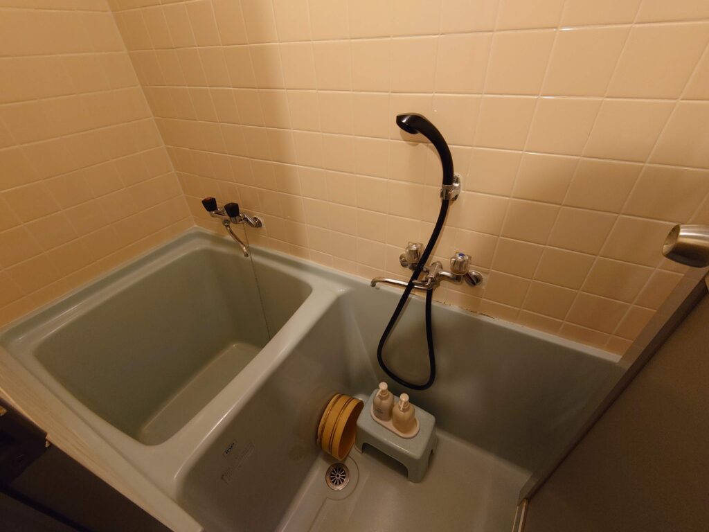 白雲の宿のお部屋の風呂