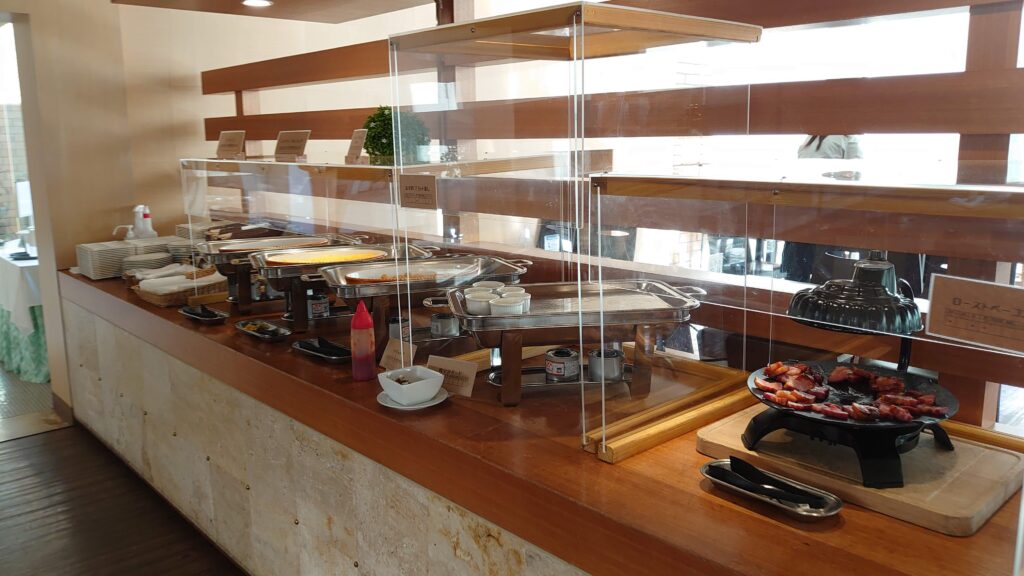 「ツインリンクもてぎ」の朝食バイキング２