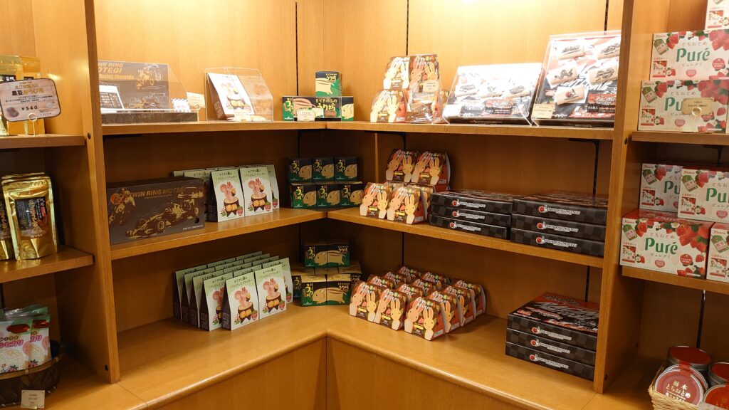 「ツインリンクもてぎ」のお土産屋台１