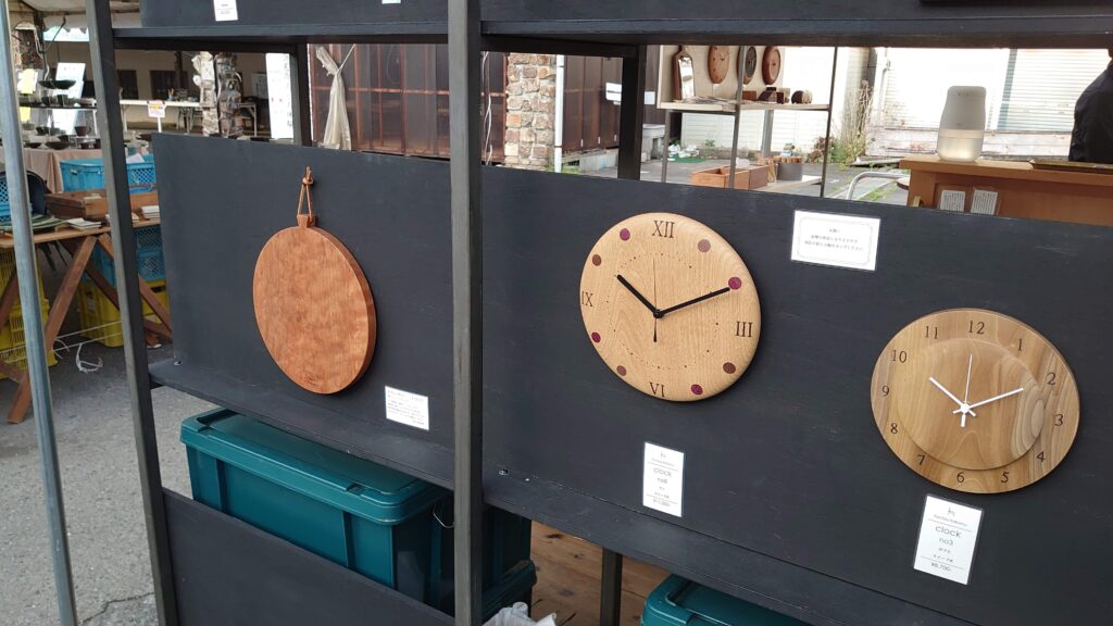 陶器市の時計