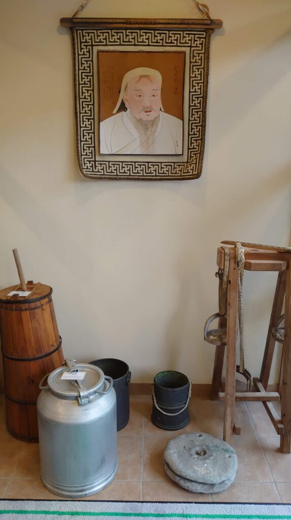 チンギスハンの肖像画