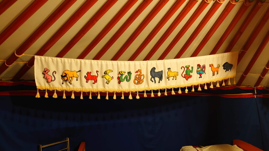 ゲルの動物の絵