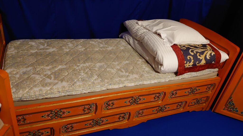 ゲル内のベッド