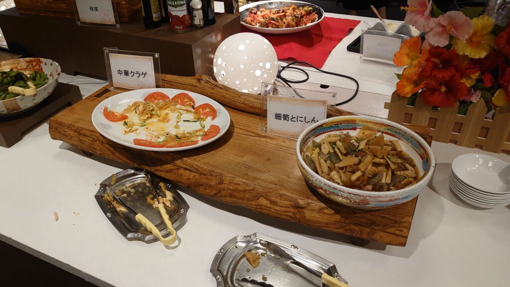 中華クラゲ、細筍とにしん