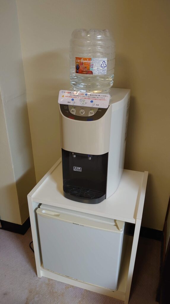 ホテルのウォーターサーバー