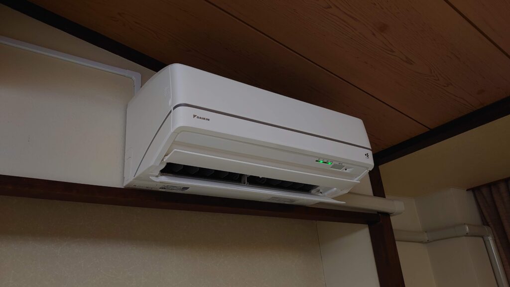 ダイキン製のエアコン