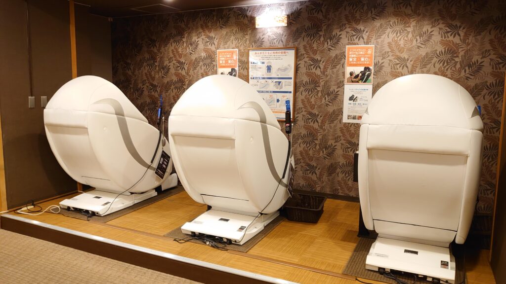 無重力マッサージ器