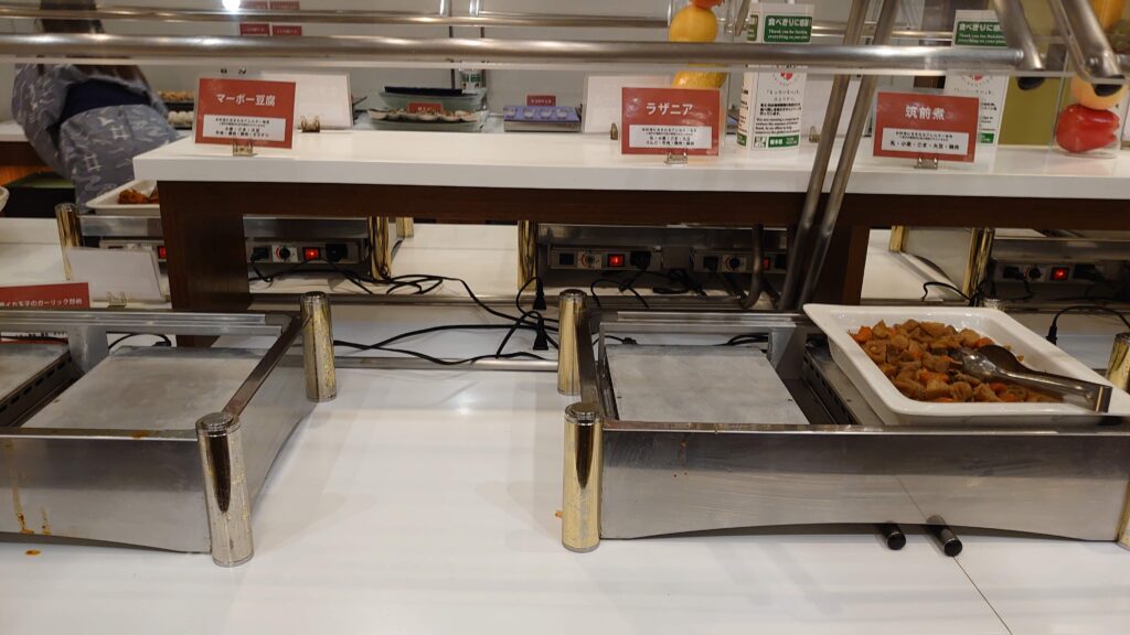 マーボー豆腐、ラザニア、筑前煮