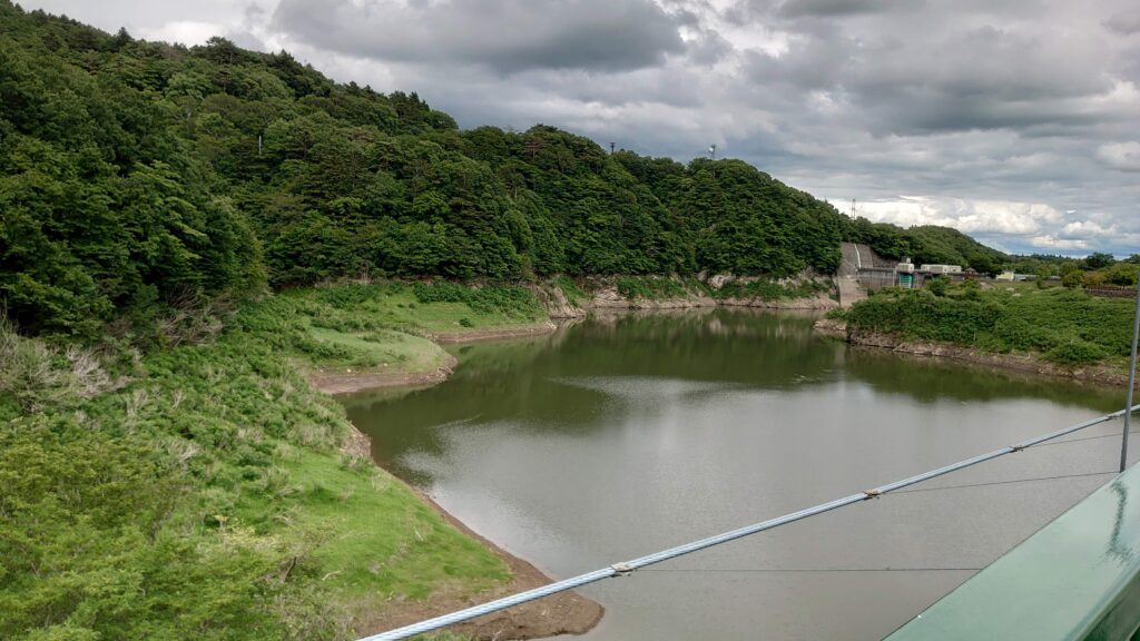 もみじ谷大吊橋の景色