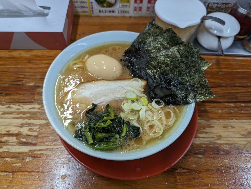 栃木家本店のラーメン