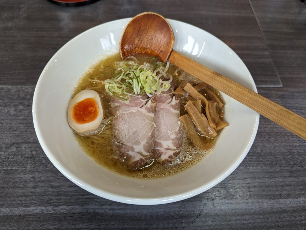 麺家大森のこってり醤油ラーメン