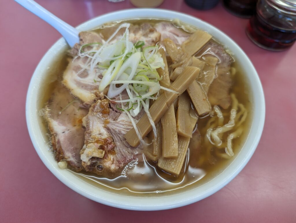 一品香のチャーシュー麺