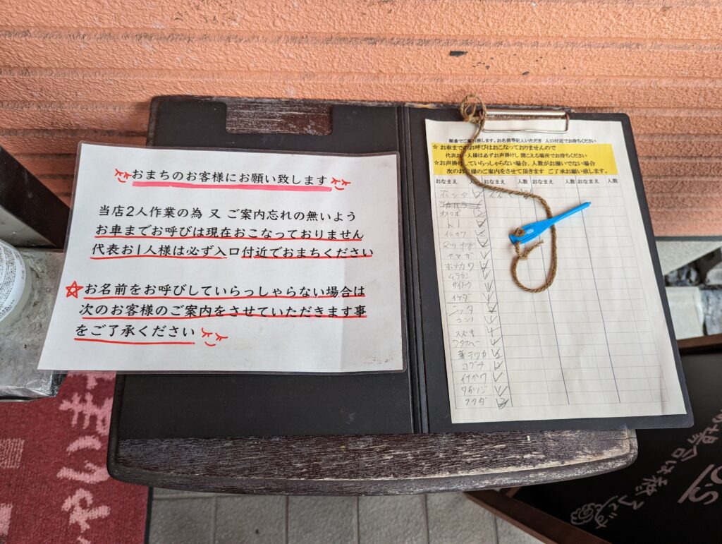 しみずやの名簿