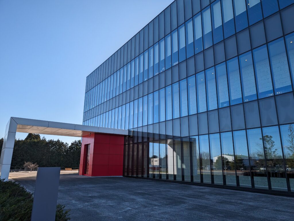 資生堂の那須工場の外観