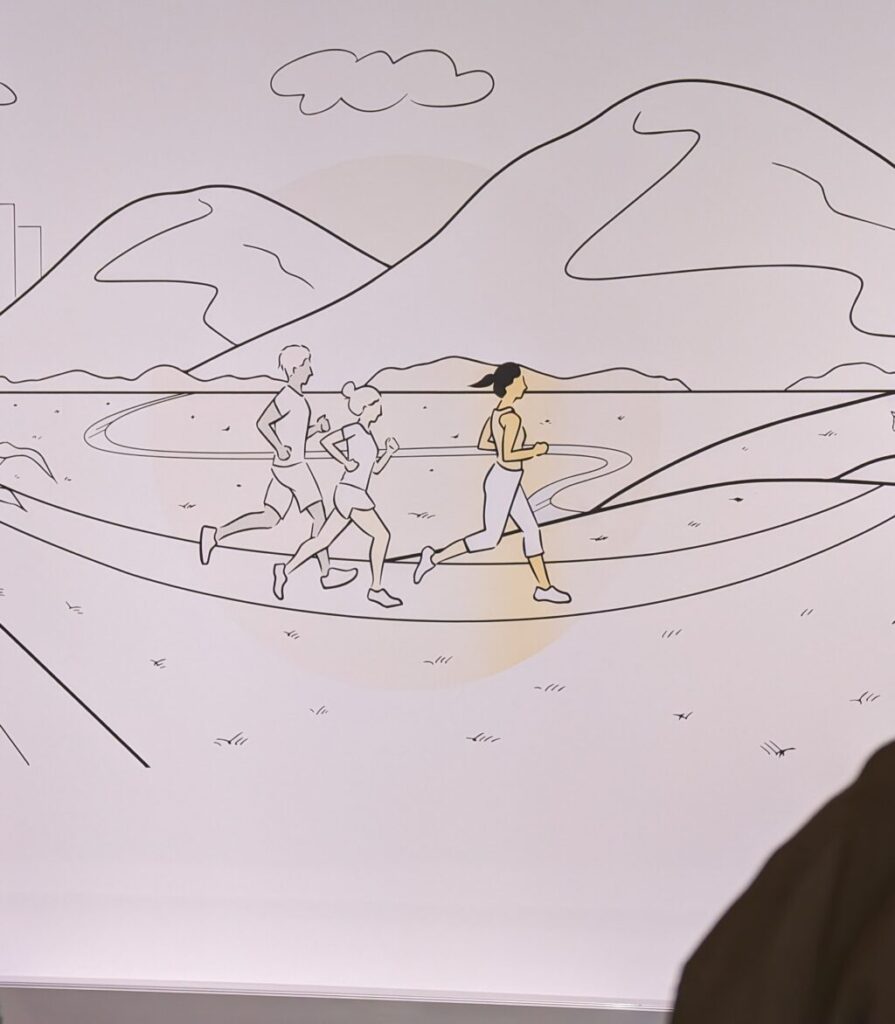 資生堂の実験パネル